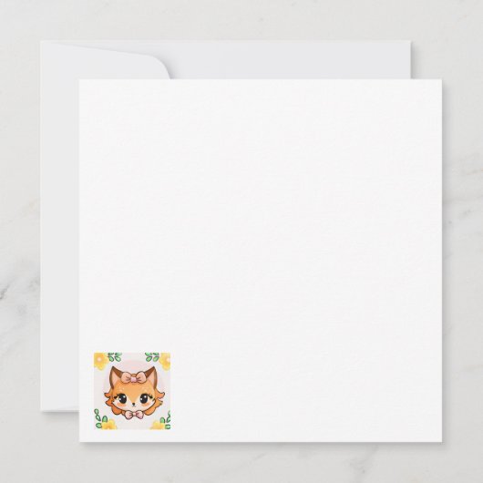 フィオナ・フォックス 招待状 (裏面)