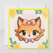 フィオナ・フォックス 招待状 (正面)