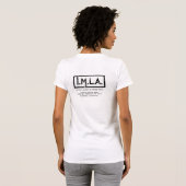 フィオナ·レネI.M.L.A.女性用Tシャツ Tシャツ (裏面フル)