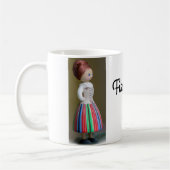 フィカのスウェーデンの民芸人形 コーヒーマグカップ (左)