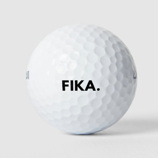 フィカはっきりしたゴルフボール ゴルフボール (正面)