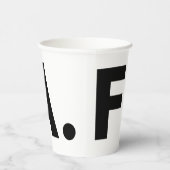 フィカはっきりした 紙コップ (右)