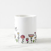 フィカインザハッピーガーデン コーヒーマグカップ (中央)