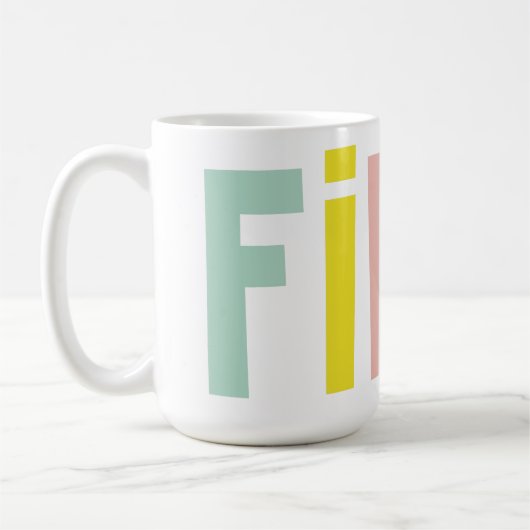 フィカカラーズコーヒーマグ コーヒーマグカップ (左)