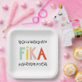 フィカカラー ペーパープレート (パーティー)