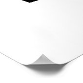 フィカスウェーデンコーヒースイーツタイポグラフィ ポスター (角)