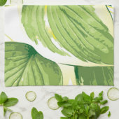 フィカス植物2 キッチンタオル (折り畳み)