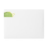 フィカス植物2 ラップアラウンドラベル (正面)