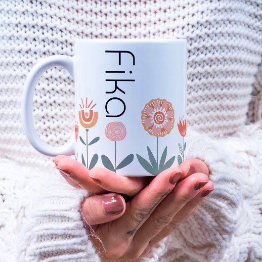 フィカフラワーコーヒーブレイク ツートーンマグカップ