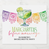 フィカラフルエスタチンコデマヨバチェロレッテ リキュールボトルラベル (シングルラベル)