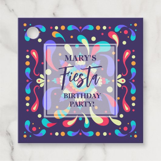 フィカラフルエスタブルー フェイバータグ (正面)