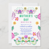 フィカラフルエスタ鮮やかマザーズデイブランチ 招待状 (正面)