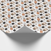 フィカ – コールドブリューズ&カルダモームバンラッピング紙 ラッピングペーパー (角)