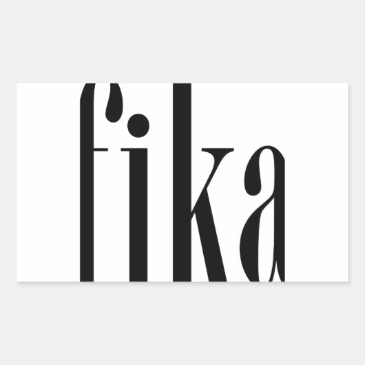 フィカ 長方形シール (正面)