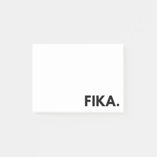 フィカ。Post-はっきりした It Notes ポストイット (正面)