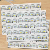 フィガレーションアクア淡い色のフィガロカーティッシュペーパー 薄葉紙