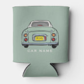 フィガレーションエメラルドグリーンフィガロネームクーラーボックス 缶クーラー (正面)