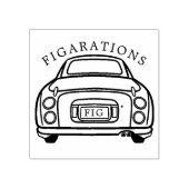 フィガレーションズ モノライン フィガロ 車名 ゴム印 (インプリント)