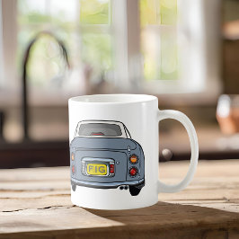 フィガレーションモノグラムラピスグレーフィガロカー コーヒーマグカップ