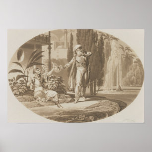 「フィガロの結婚」の場面 ポスター