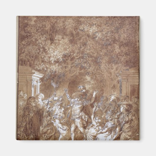 「フィガロの結婚」の場面 マグネット (正面)