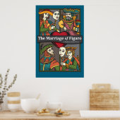 フィガロの結婚，オペラ ポスター (キッチン)