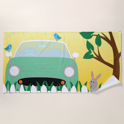 フィガロタオル ビーチタオル (正面)