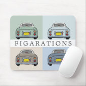 フィガロ車のフィギュアパーソナライズされたンス マウスパッド (マウス)