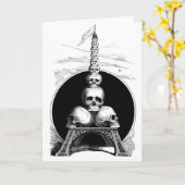 フィガロ。エッフェル墓地 カード (黄色い花)