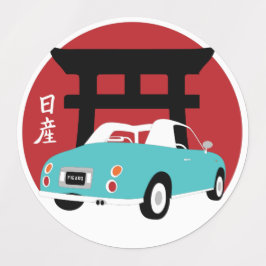 フィガロ・ステッカー ラベル