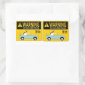 フィガロ・ステッカー 長方形シール (バッグ)