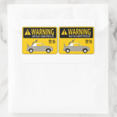 フィガロ・ステッカー 長方形シール (バッグ)