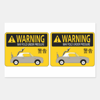 フィガロ・ステッカー 長方形シール