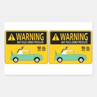 フィガロ・ステッカー 長方形シール