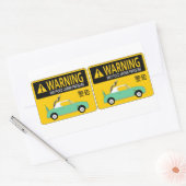 フィガロ・ステッカー 長方形シール (封筒)