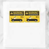 フィガロ・ステッカー 長方形シール (バッグ)