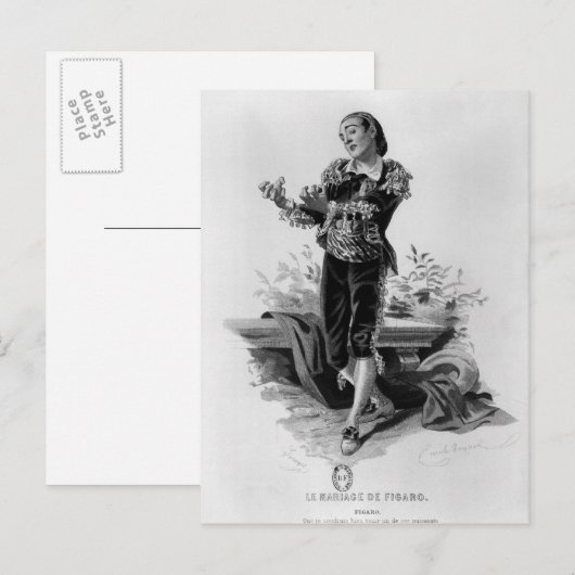 フィガロ ポストカード (正面/裏面)