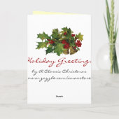 フィギビクトリアングプリンのクリスマスカード シーズンカード (裏面)