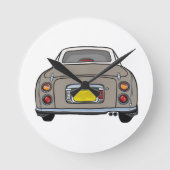 フィギャレーションズフィガロカートパズミストガレージクロック ラウンド壁時計 (正面)
