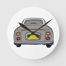 フィギャレーションズフィガロカートパズミストガレージクロック ラウンド壁時計