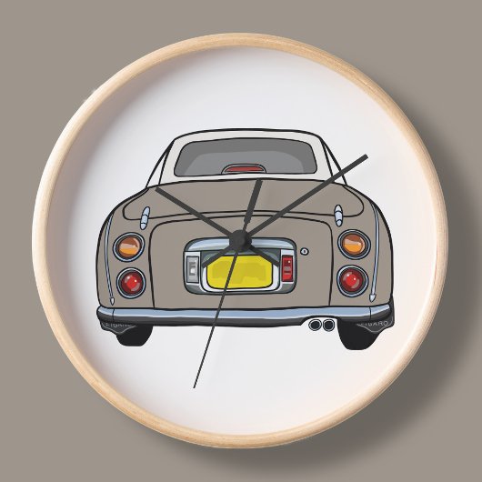 フィギャレーションズフィガロカートパズミストガレージクロック ラウンド壁時計