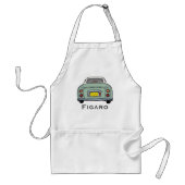 フィギュアかわいいグリーンフィガロ自動車の名前 スタンダードエプロン (正面)