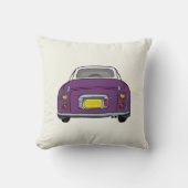 フィギュアかわいいパープルフィガロカークリーム クッション (正面)