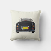 フィギュアかわいい黒フィガロカークリーム クッション (正面)