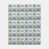 フィギュアシーズンフィガロカーパタパーソナライズされたーン フリースブランケット (正面)