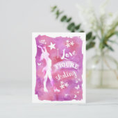 フィギュアスケートが大好き ポストカード (スタンド正面)