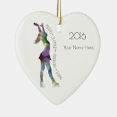 フィギュアスケートのオーナメント セラミックオーナメント (右)