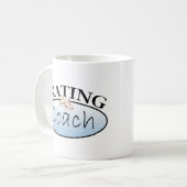 フィギュアスケートのコーチ コーヒーマグカップ (正面左)