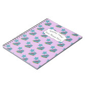 フィギュアスケートのノートジャーナル ノートブック (左側)