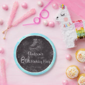 フィギュアスケートのパーティーは誕生会をめっきします ペーパープレート (パーティー)